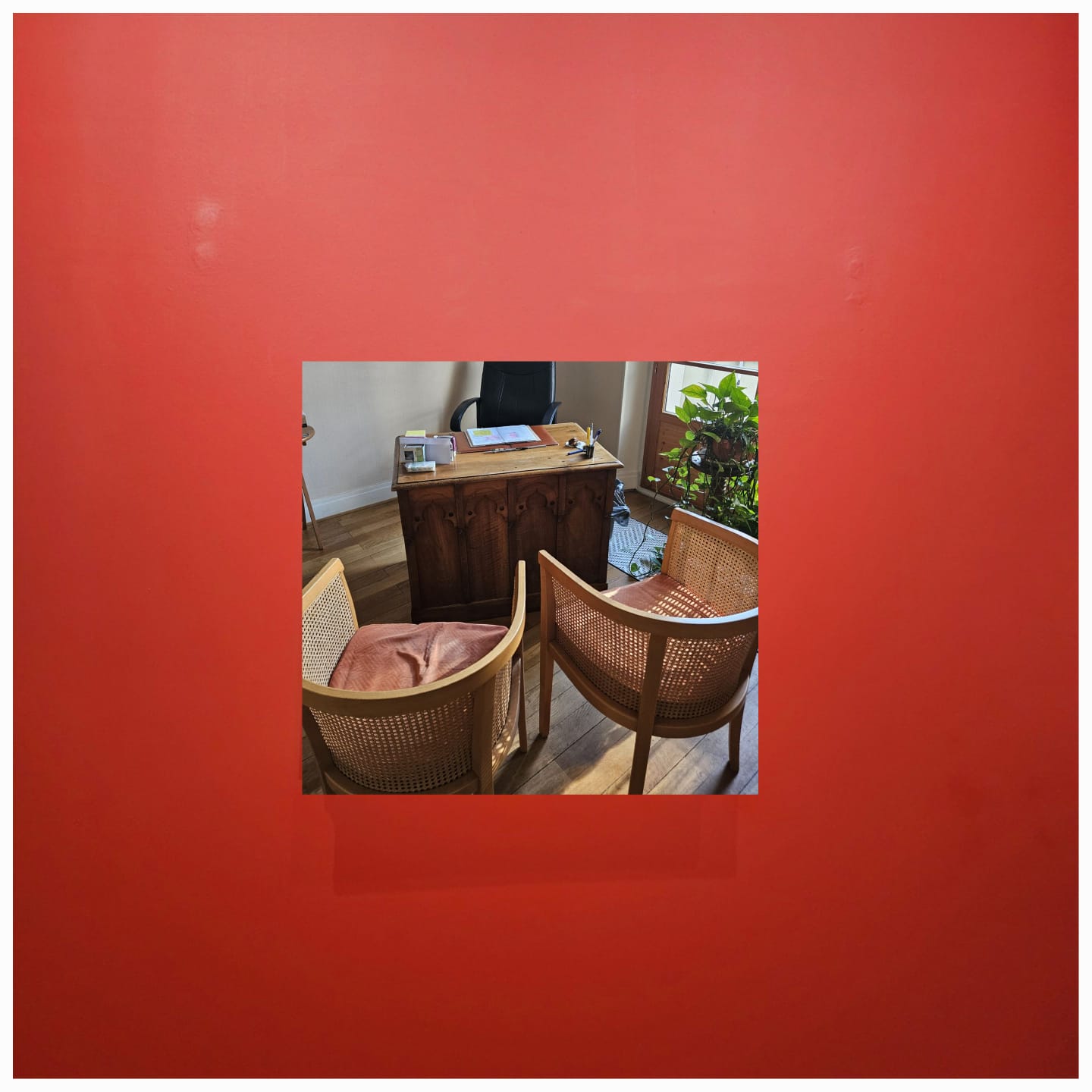 Ambiance chaleureuse du cabinet